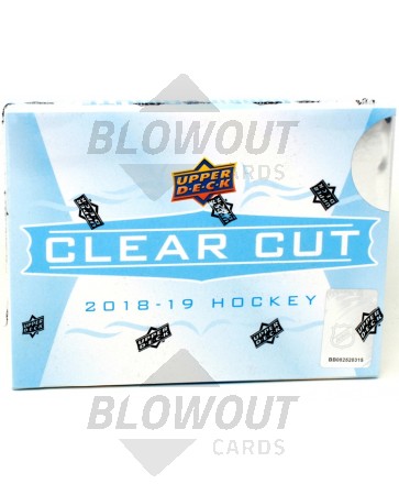 2018/19 Upper Deck Clear Cut Hockey
