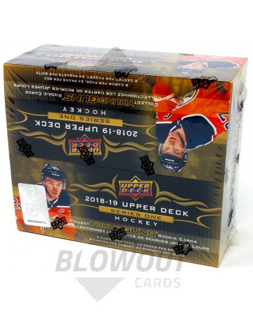 2018/19 Upper Deck Series 1 Hockey Retail Box