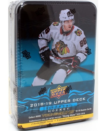 2018/19 Upper Deck Series 2 Hockey Retail Tin