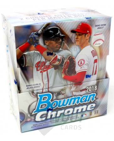 2018 Bowman Chrome Baseball Hobby Box