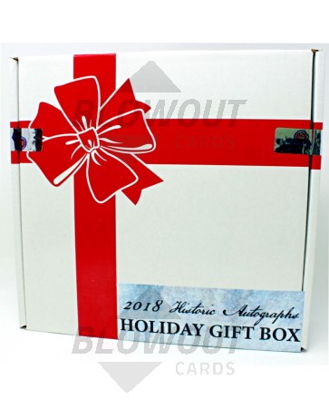 2018 Historic Autographs Holiday Gift Box - 4 Box Case