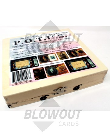 2018 Historic Autographs P.O.T.U.S. (President of the United States) Box
