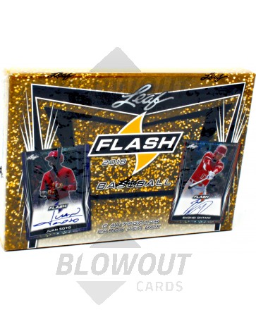2018 Leaf Flash Baseball Hobby 12 Box Case