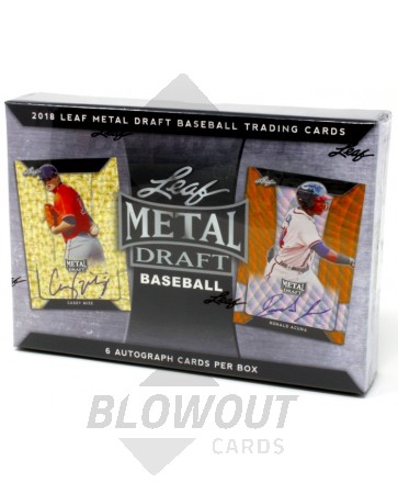 2018 Leaf Metal Draft Baseball Hobby Box