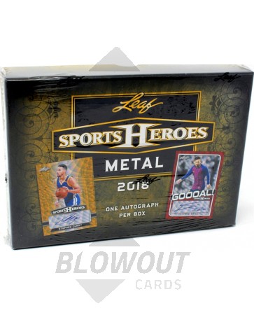 2018 Leaf Metal Sports Heroes Hobby Box 