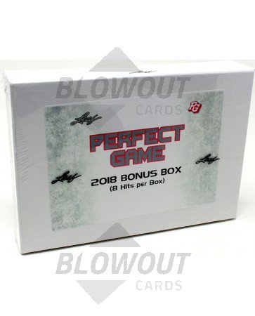 2018 Leaf Perfect Game Draft Day Bonus