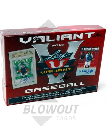 2018 Leaf Valiant Baseball Hobby Box