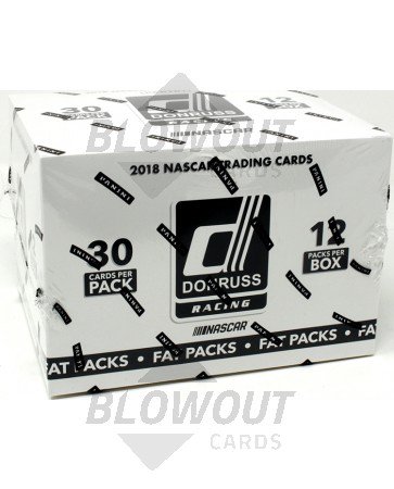2018 Panini Donruss Racing Fat Pack Box