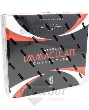 2018 Panini Immaculate Baseball Hobby 8 Box Case