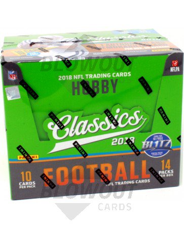 2018 Panini Classics Football Hobby Box