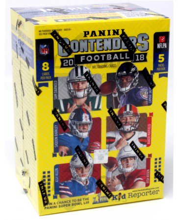 2018 Panini Contenders Football 40ct Blaster