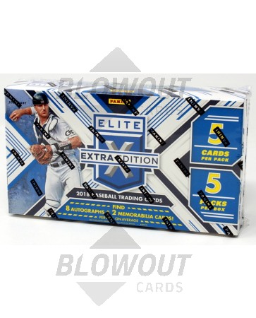 2018 Panini Elite Extra Edition Baseball Hobby 20 Box Case