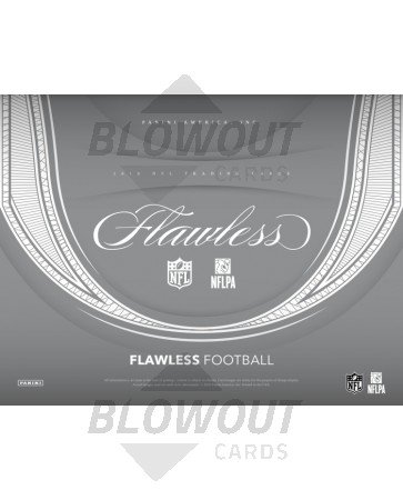 2018 Panini Flawless Football Hobby 2 Box Case