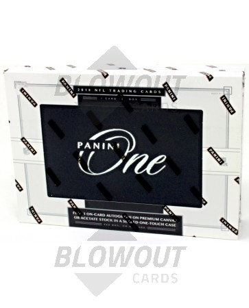 2018 Panini One Football Hobby 20 Box Case