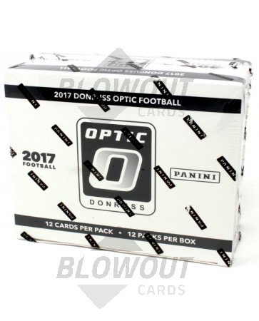 2017 Panini Donruss Optic Football Fat Pack Box