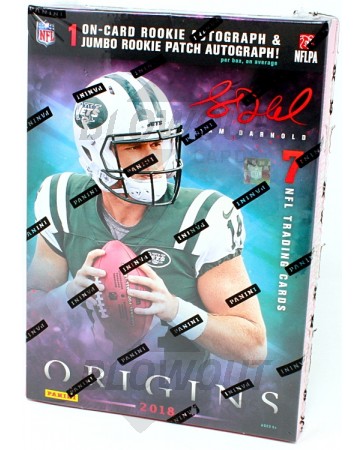 2018 Panini Origins Football Hobby 16 Box Case