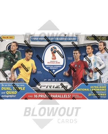 2018 Panini Prizm World Cup Soccer First Off The Line Hobby Box