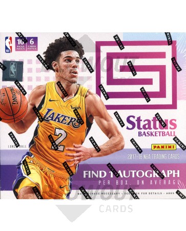 2017/18 Panini Status Basketball Hobby Box