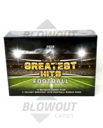  2018 LEAF GREATEST HITS FOOTBALL 