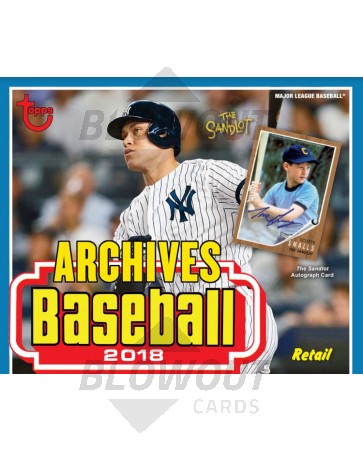 2018 Topps Archives Baseball Fat Pack