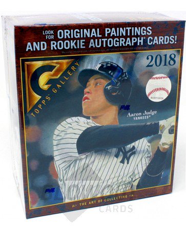2018 Topps Gallery Baseball Box 