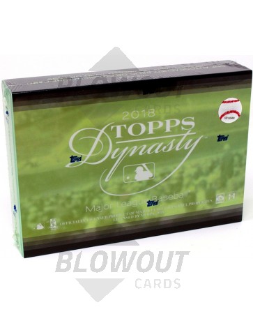 2018 Topps Dynasty Baseball Hobby 5 Box Case