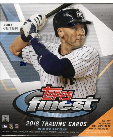 2018 Topps Finest Baseball Hobby Mini Box