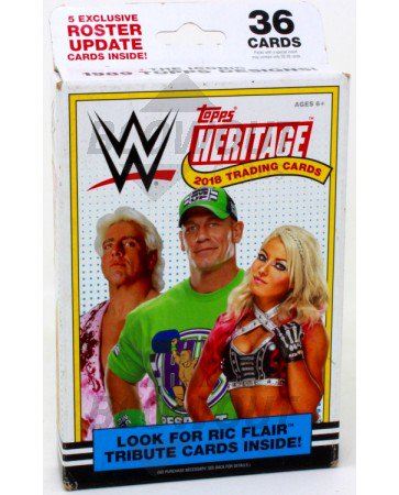 2018 Topps WWE Heritage Wrestling Hanger Pack Box