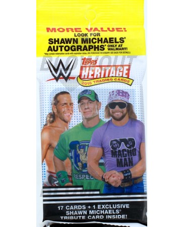 2018 Topps WWE Heritage Wrestling Fat Pack