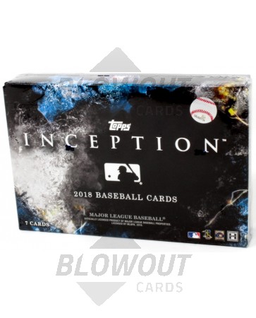 2018 Topps Inception Baseball Hobby
