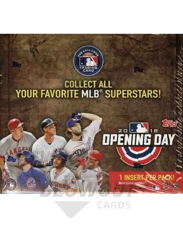 2018 Topps Opening Day Baseball Hobby Box 