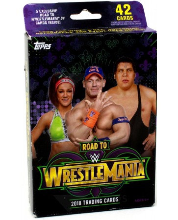 2018 Topps WWE Road To Wrestlemania Hanger Pack