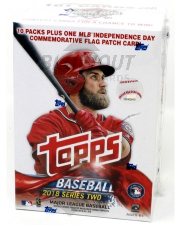 2018 Topps Series 2 Baseball Blaster Box