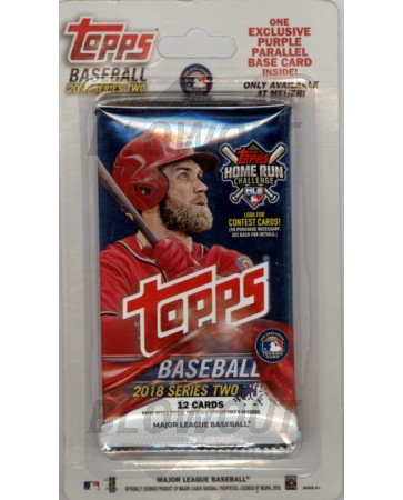 2018 Topps Series 2 Baseball Retail Blister Pack