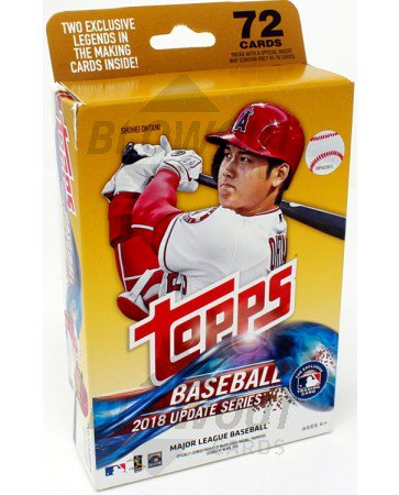 2018 Topps Update Series Baseball Hanger Pack Box