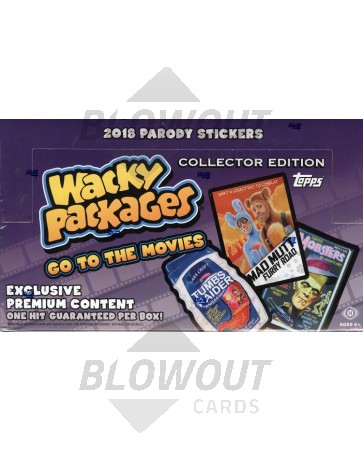 2018 Topps Wacky Packages Go to the Movies Col Ed - Box 