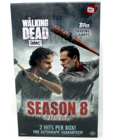 2018 Topps The Walking Dead Season 8 Trading Cards - 8 Box Case