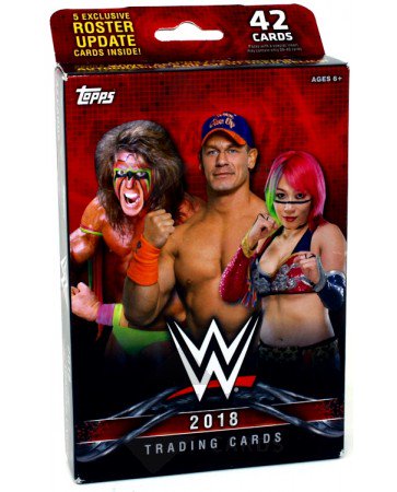 2018 Topps WWE Wrestling Hanger Pack Box