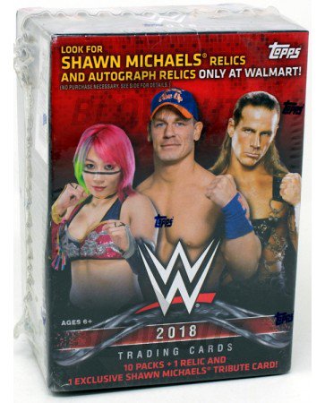 2018 Topps WWE Wrestling Blaster Box
