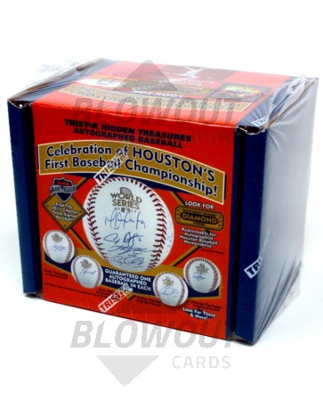 2018 Tristar Autographed Baseball Houston Championship Edition Box