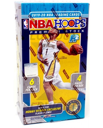 2019/20 Panini NBA Hoops Premium Stock Basketball Hobby Hybrid Box