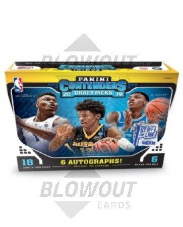 2019/20 Panini Contenders Draft Basketball 1st Off The Line Hobby Box