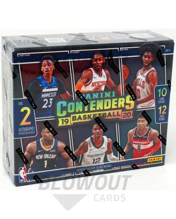 2019/20 Panini Contenders Basketball 1st Off The Line Hobby Box
