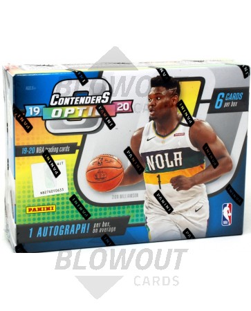 2019/20 Panini Contenders Optic Basketball Hobby Box