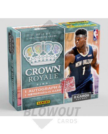 2019/20 Panini Crown Royale Basketball Premium 1st Off The Line Hobby Box 