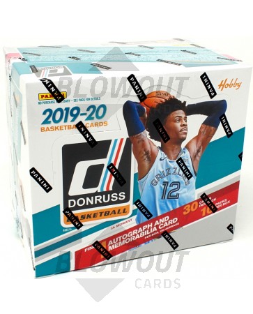 2019/20 Panini Donruss Basketball Hobby Box