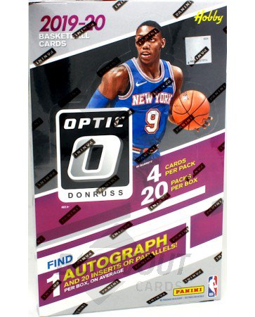 2019 20 Panini Donruss Optic Basketball Hobby Box