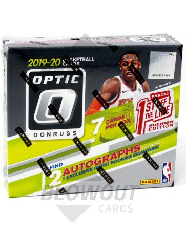 2019/20 Panini Donruss Optic Basketball Premium 1st Off The Line Hobby Box