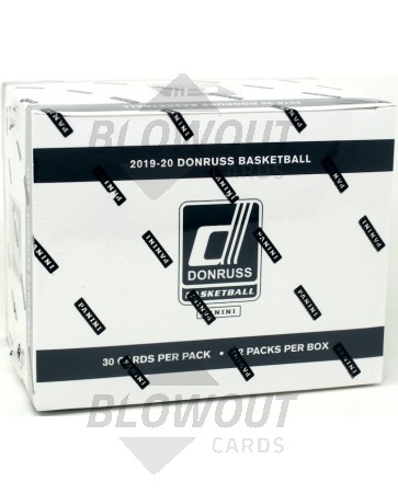 2019/20 Panini Donruss Basketball Fat Pack Box 