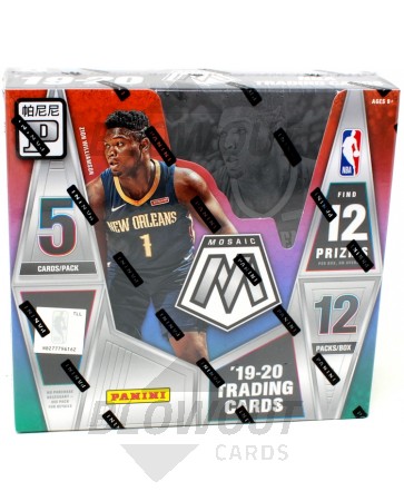 2019/20 Panini Mosaic Basketball Tmall Edition Box